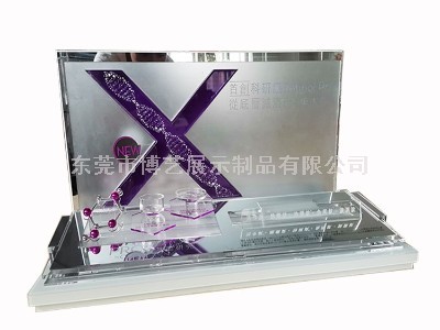 亞克力LED護(hù)膚品展示架 亞克力LED護(hù)膚品展示架